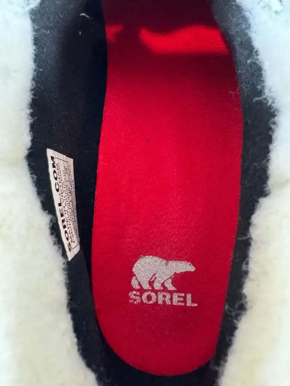 Sorel Out N About III Conquest Waterproof Boots Black White Women 9 NL4434-010